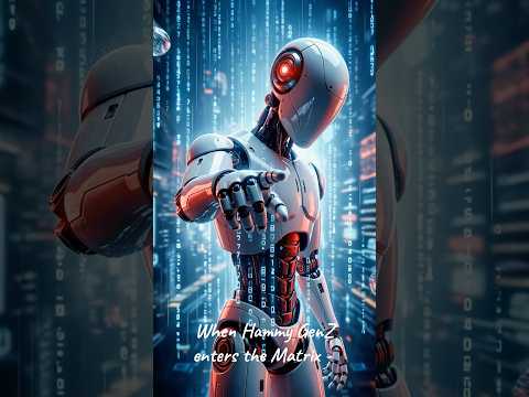 When Hammy GenZ enters the Matrix